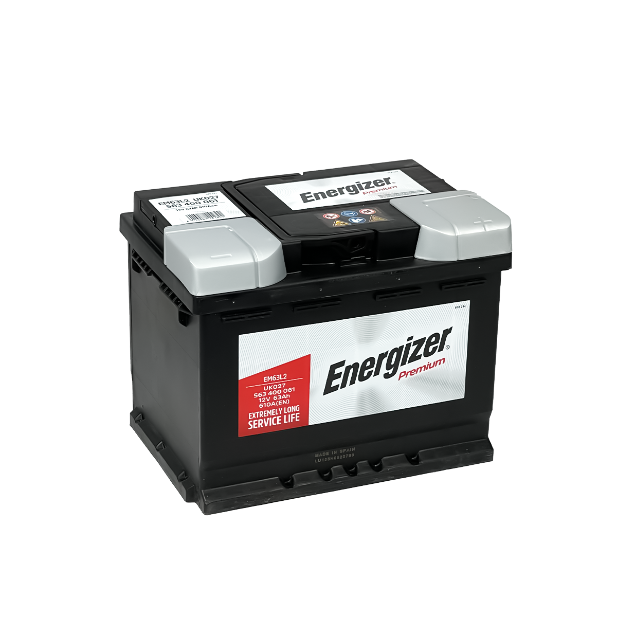 TD70L ENERGIZER MAX SMF BATTERY 63AH