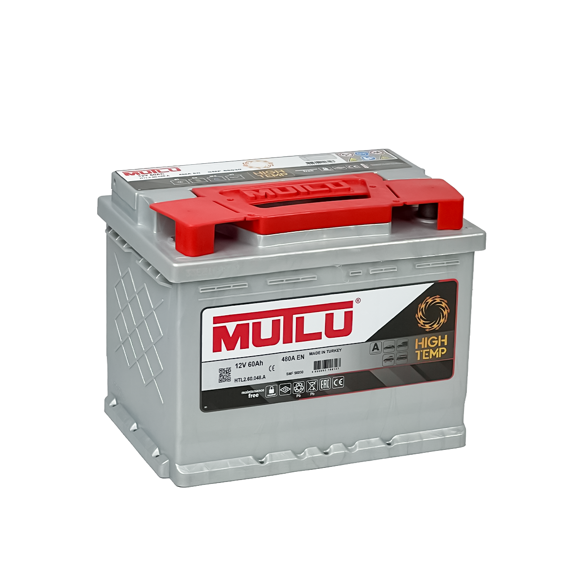 TD70 MUTLU BATTERY 60AH MADE IN TURKEY