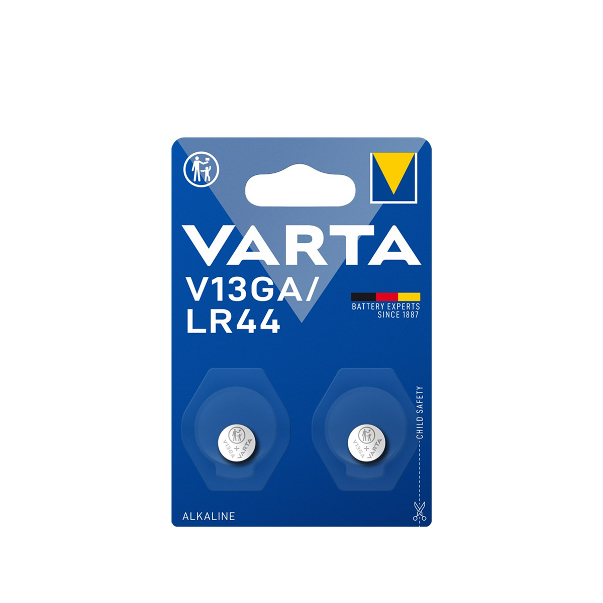 Varta-Alcaline spéciale-LR44/V13GA (blister de 2)