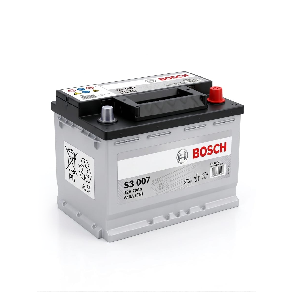 DIN70L BOSCH SMF BATTERY 70AH HIGH