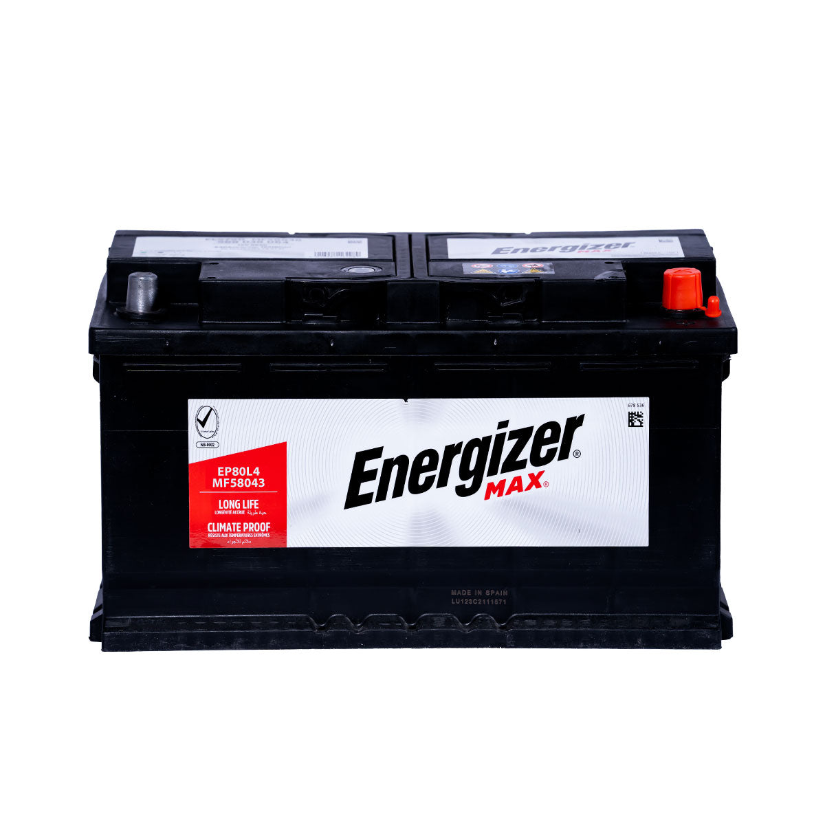 ENERGIZER DIN80L